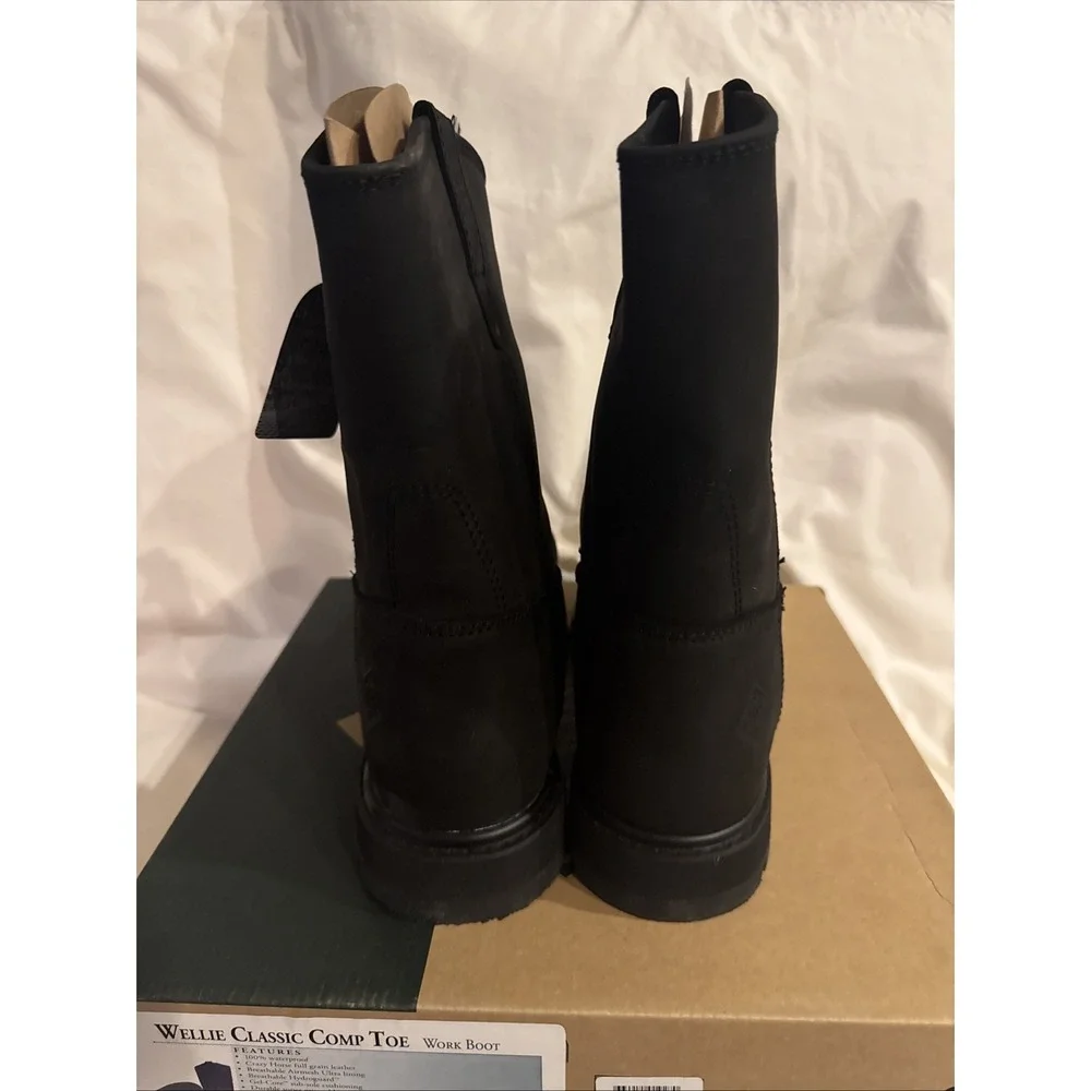Original Muck Wellie Men Size 9M Classic Waterproof Brown Work &‎ Safety Boots
